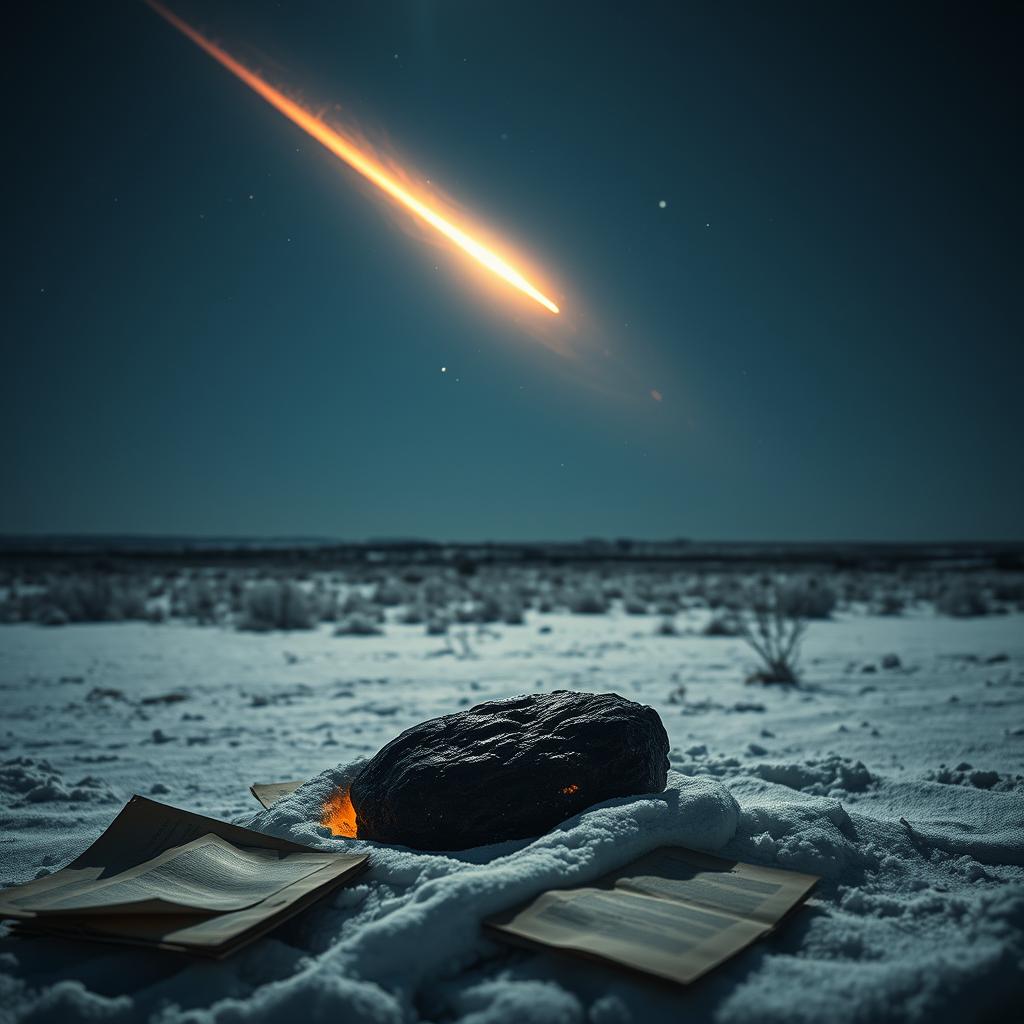 Declassified 1950 Air Force File Documents 1948 Kansas Fireball as Recovered Meteorite, Not Unknown Aircraft