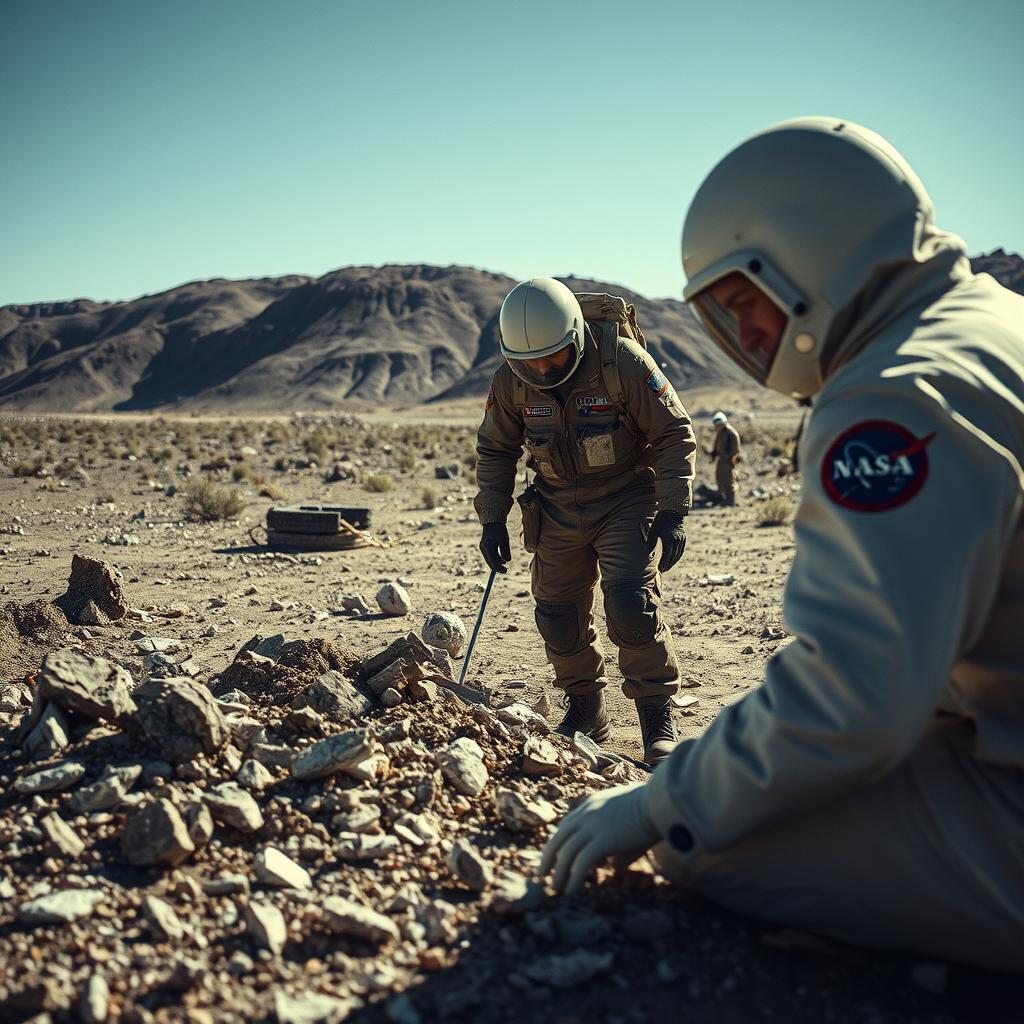 NASA Discovers Unusual Metallic Debris with Non-Terrestrial Properties at Montana UAP Site