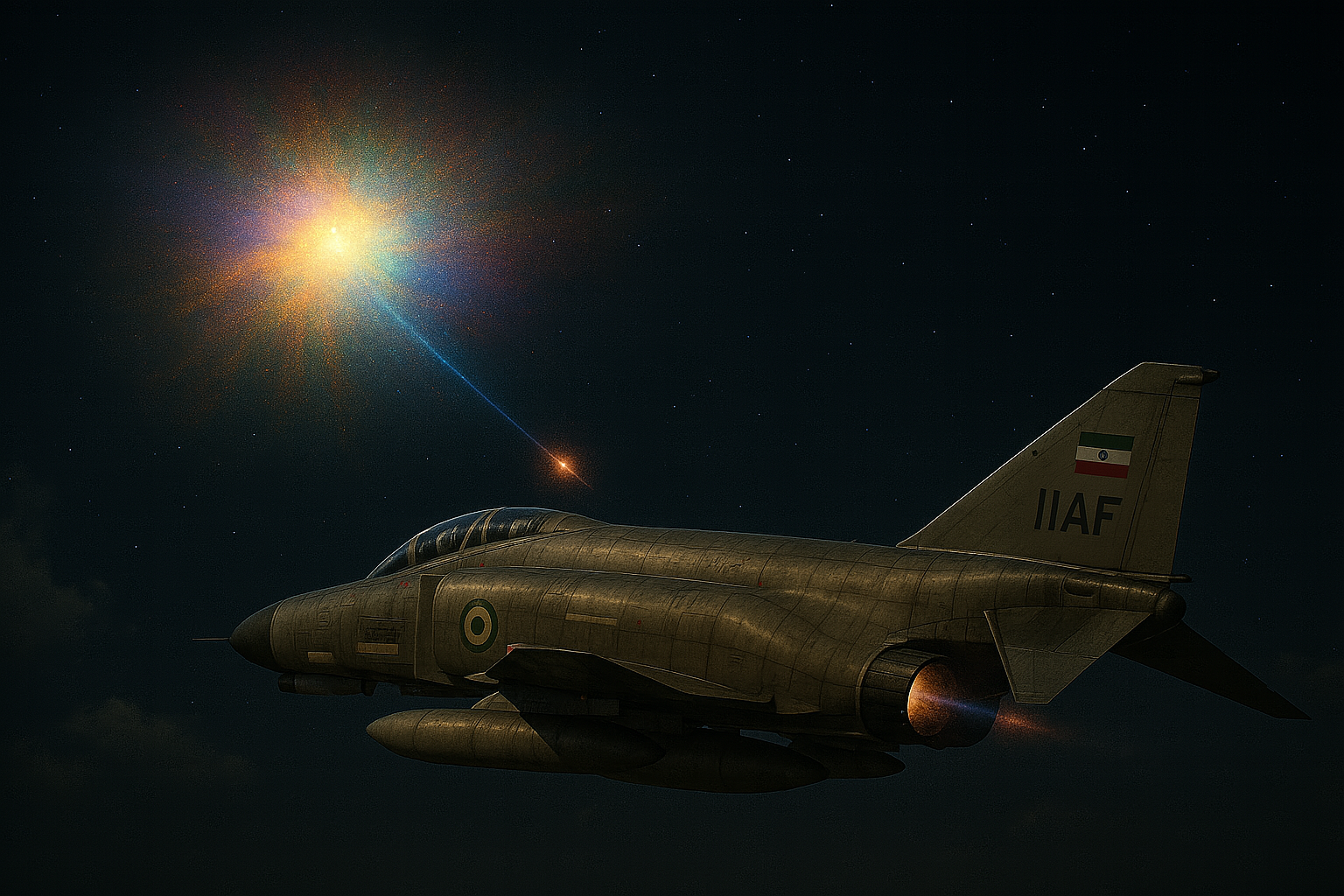 Black Vault Publishes Case File Analysis of 1976 Tehran F-4 Phantom UFO Encounter